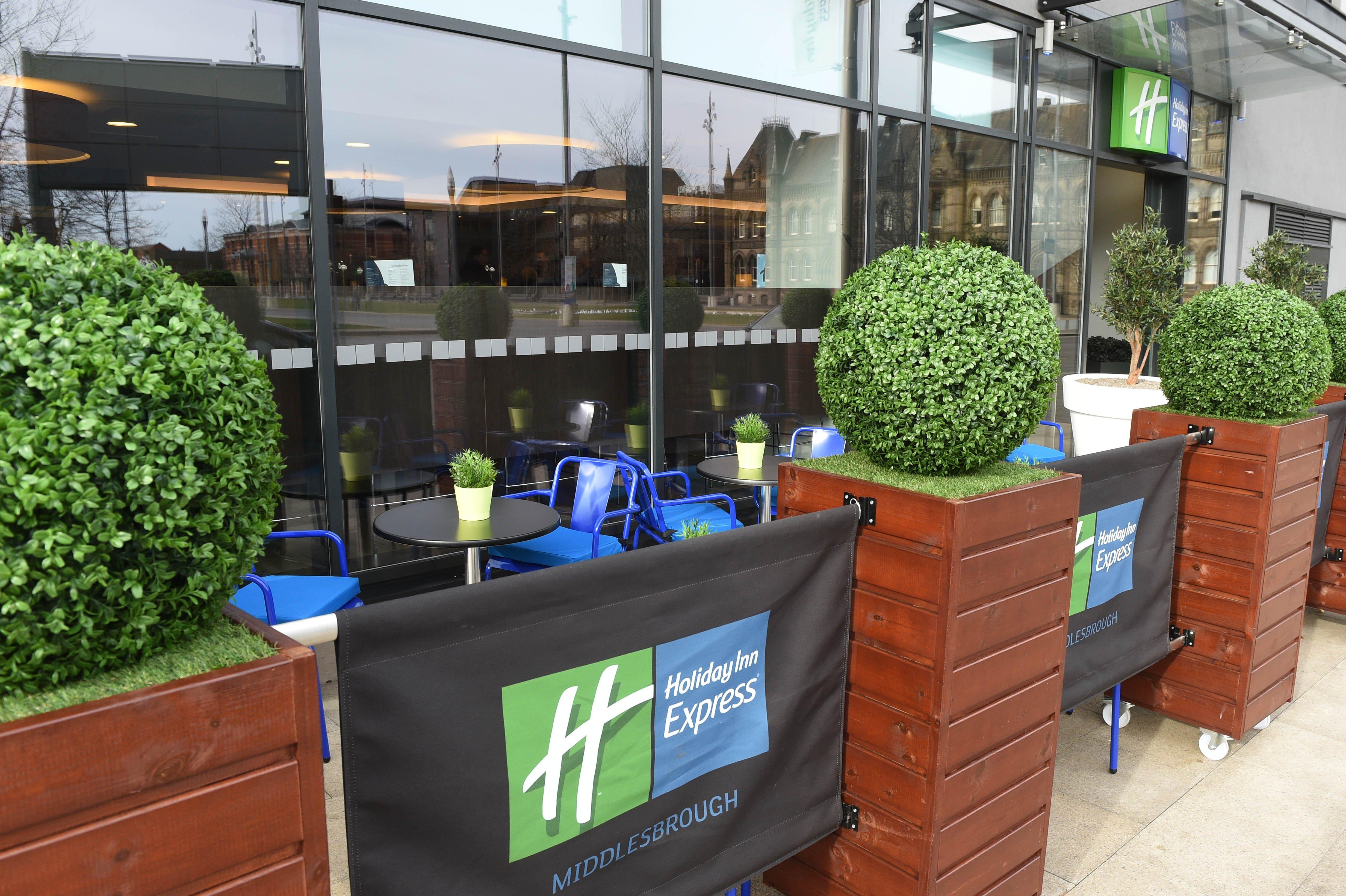 Holiday Inn Express Middlesbrough - Centre Square By Ihg Buitenkant foto