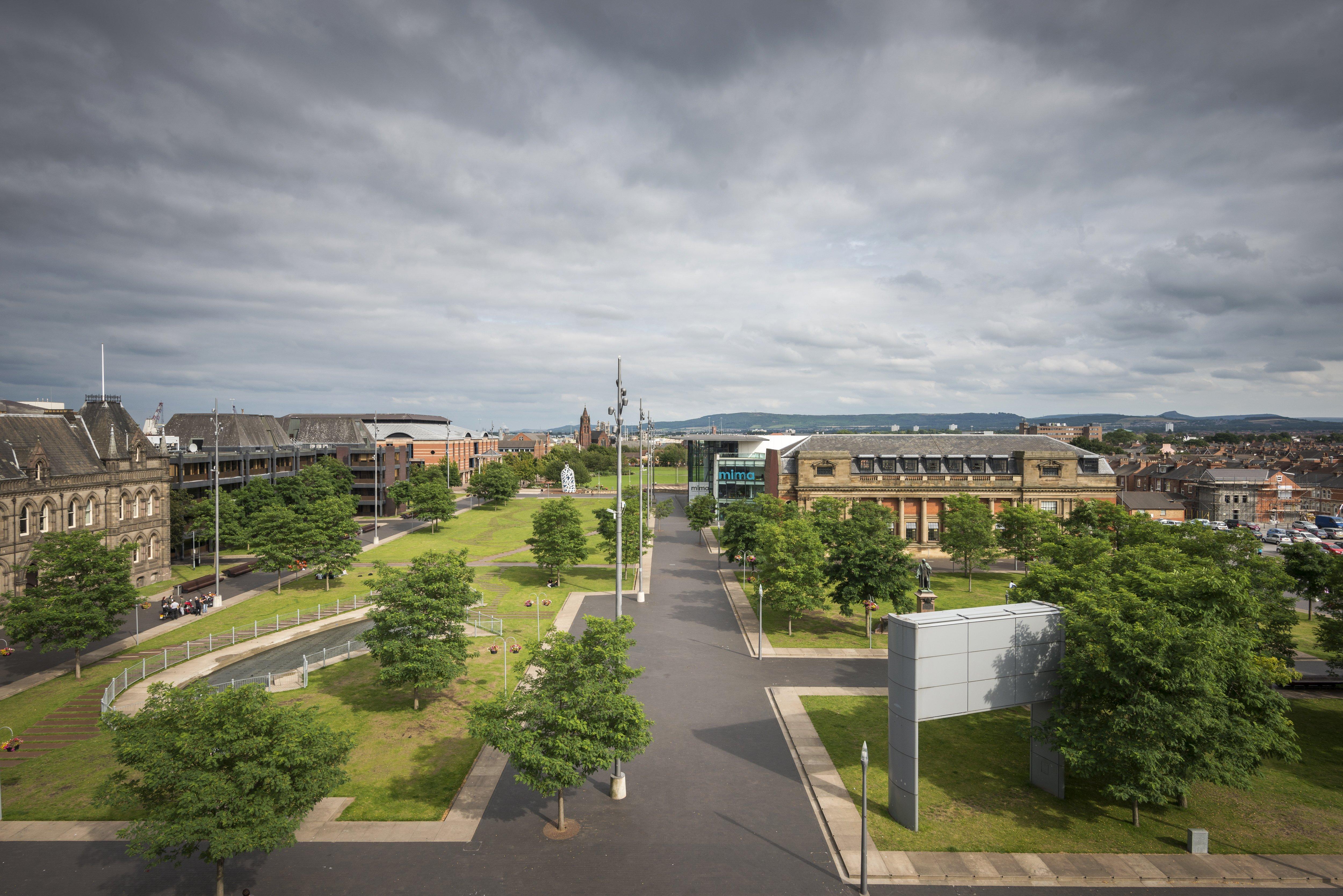 Holiday Inn Express Middlesbrough - Centre Square By Ihg Buitenkant foto